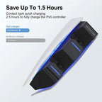 Station de charge double DualSense PS5 – Charge 2 manettes en 2h30