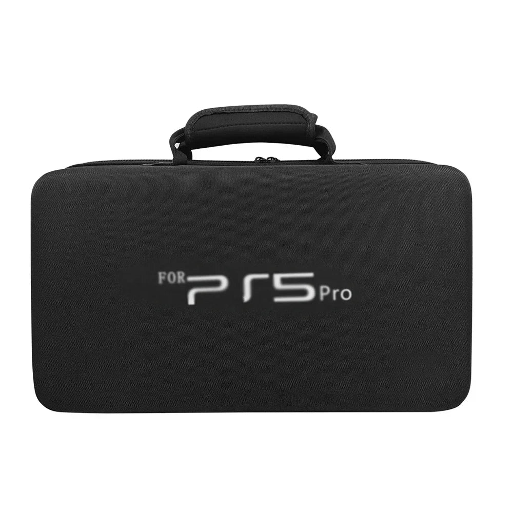 Housse de transport rigide PS5 Pro – Sac de rangement compatible PS5 Slim & PS5 Pro