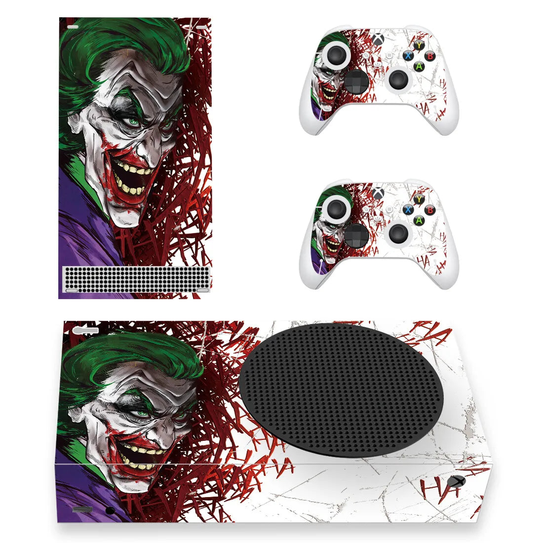 Custom Design Skin Sticker Decal Cover for Xbox Series X S Console and 2 Controllers Slim Skins Vinyl