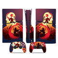 Game PS5 Slim Disc Skin Sticker Decal Cover for Console and Controllers PS5 Slim Disk Skin Sticker Vinyl
