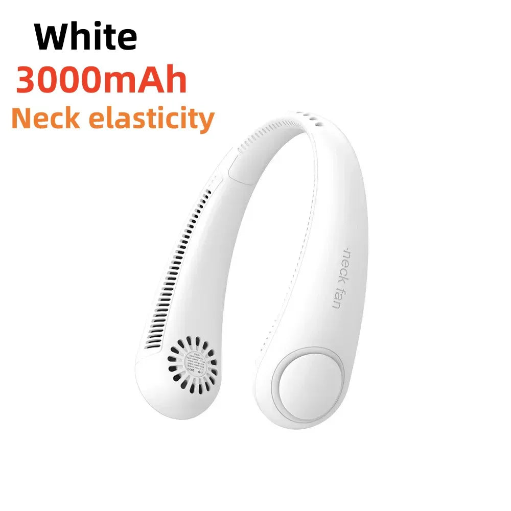 ❄️ Ventilateur de Cou Portable Rechargeable 8000 mAh – Ultra Puissant, Silencieux & Autonomie Longue Durée !