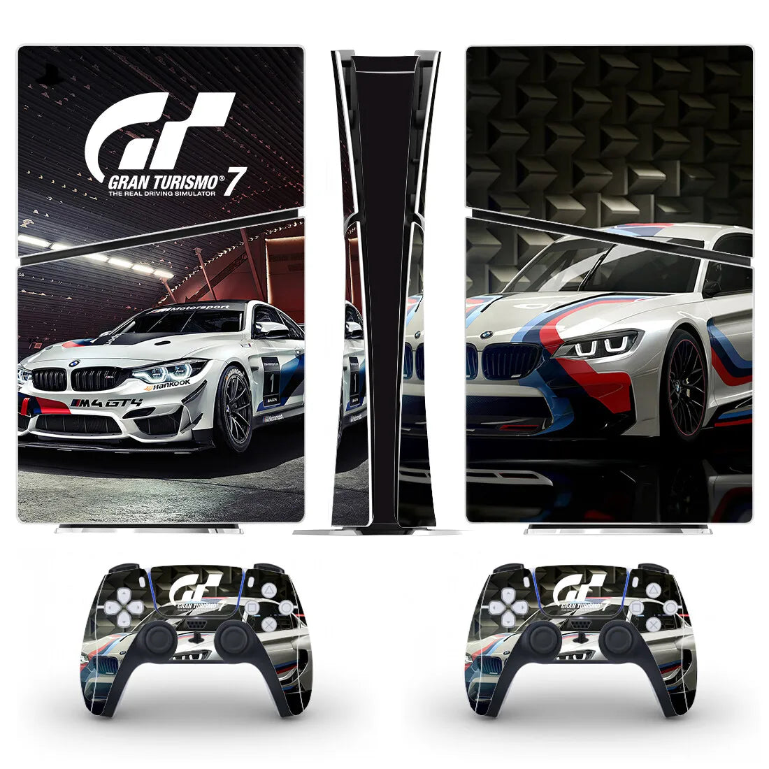 Gran Turismo GT Sport PS5 Slim Digital Skin Sticker Decal Cover for Console and 2 Controllers New PS5 Slim Skin Vinyl