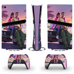 🎮 Skin PS5 + 2 Manettes GTA 6 – Vinyle Haute Qualité, Style Unique