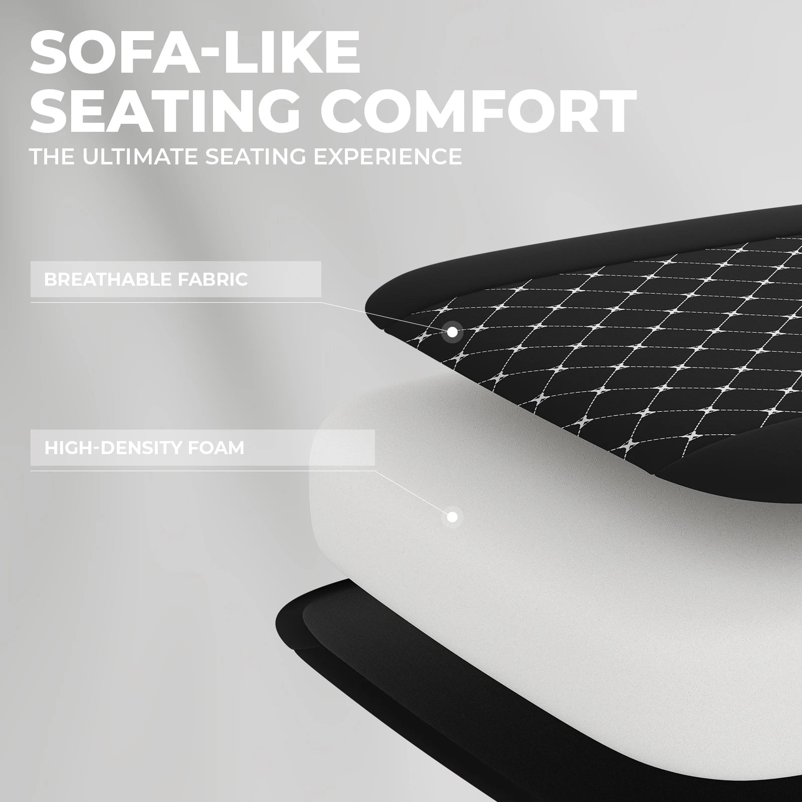 Chaise Gaming Ergonomique SUKIDA – Dossier Haut, Repose-tête & Lombaire, Accoudoirs, Roulettes