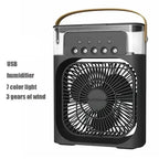 ❄️ Climatiseur d'Air Portable 3-en-1 – Rafraîchisseur, Ventilateur & Brumisateur Ultra Silencieux !